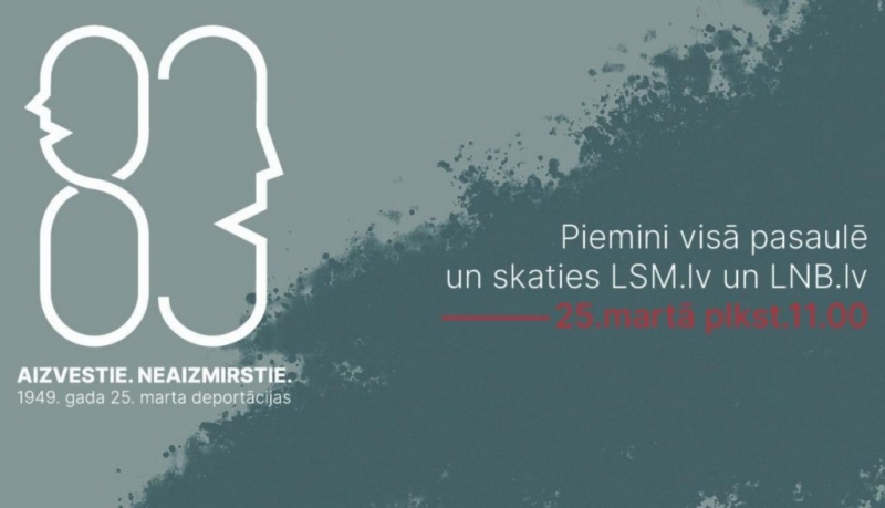 Aizvestie. Neaizmirstie