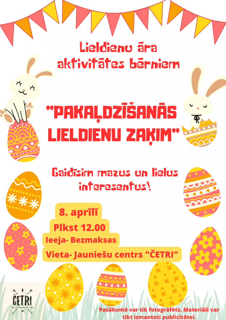 Lieldienu āra aktivitātes bērniem
