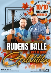 Rudens balle kopā ar grupu “Galaktika”