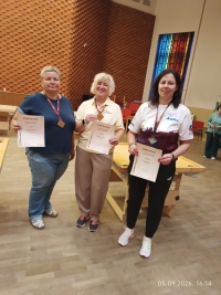 Latvijas veterānu čempiones tituls – Irinai Mihailovai