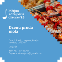  Mājas kafejnīcu dienas Preiļu novadā