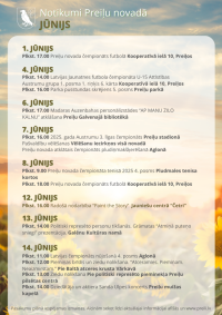Notikumi un izstādes Preiļu novadā jūnijā
