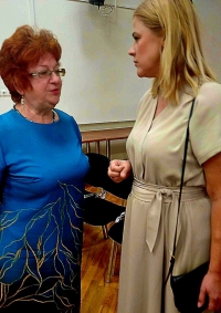 Senioru tikšanās ar labklājības ministri