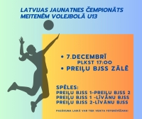 Latvijas jaunatnes čempionāts meitenēm U-13 volejbolā