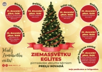 Ziemassvētku eglītes pirmsskolas vecuma bērniem