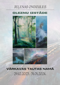 Jeļenas Ondzules gleznu izstāde