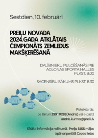 Preiļu novada 2024. gada atklātais čempionāts zemledus makšķerēšanā