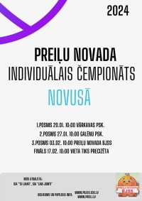 Preiļu novada individuālais čempionāts novusā 2024