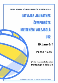 Latvijas jaunatnes čempionāts meitenēm U-12 volejbolā