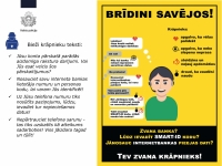 Valsts policija brīdina par krāpniekiem