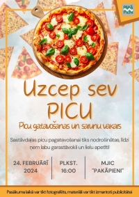 Picu gatavošanas un sarunu vakars "Uzcep sev picu"