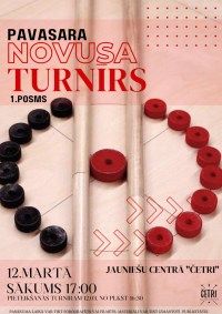 Novusa turnīrs Jauniešu centrā “Četri”