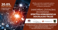Mācību seminārs&nbsp;“Sabiedrības līdzdalības veicināšana - efektīva komunikācija sociālajos tīklos"