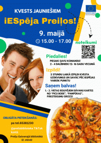 Kvests jauniešiem "iESpēja Preiļos!"