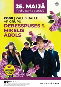 Zaļumballe ar grupu "Debesspuses & Miķelis Ābols"