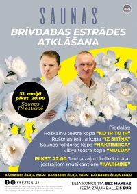 Saunas brīvdabas estrādes sezonas atklāšana