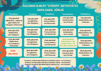 Aglonas BJBLPC “Strops” aktivitātes jūnijā