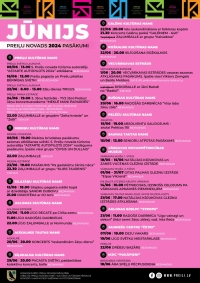 Kultūras pasākumi jūnijā