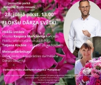 Jasmuižas parkā svinēs Flokšu dārza svētkus