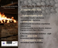 Latgales tradicionālo amatu svētki Jasmuižā