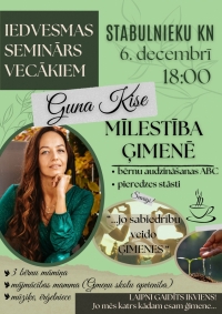 Iedvesmas seminārs vecākiem