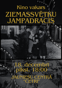 Kino vakars Jauniešu centrā "Četri"
