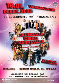 Jaungada disko-karnevāls "Leģendārie 00' atdzimst!"