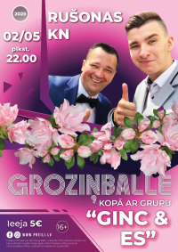 Groziņballe kopā ar grupu "Ginc un Es"