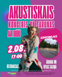 Tikšanās ar BŪŪ: akustiskais koncerts un saruna