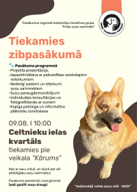 Suņu saimnieku zibakcija Preiļos