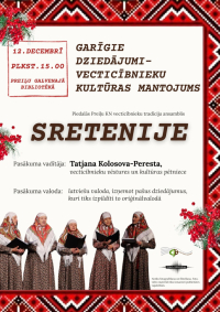 Garīgie dziedājumi - vecticībnieku kultūras mantojums