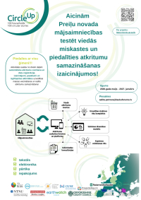 Mājsaimniecības aicina piedalīties pētījumā par atkritumiem