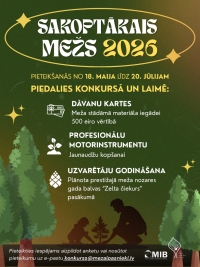 Jau desmito gadu aicina pieteikties konkursam “Sakoptākais mežs”
