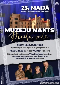Starptautiskā Muzeju nakts Preiļu pilī