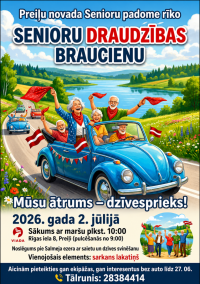Preiļu novada Senioru padome rīko Senioru draudzības braucienu