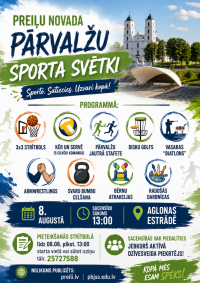Preiļu novada pārvalžu sporta svētki Aglonā