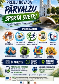 Preiļu novada pārvalžu sporta svētki Aglonā