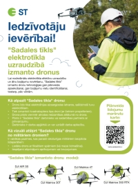 AS ''Sadales tīkls'' veiks plānveida elektrolīniju apsekošanu ar droniem un helikopteru Preiļu novadā