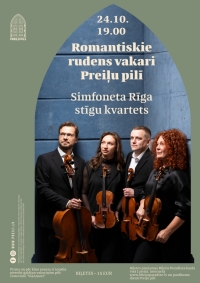 Rudens vakara burvība Preiļu pilī