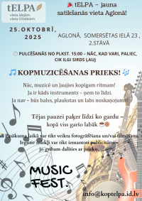 tELPA - jauna satikšānās vieta Aglonā