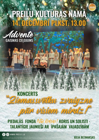 Trešajā adventē Preiļos viesosies fonda “Nāc līdzās!” koris