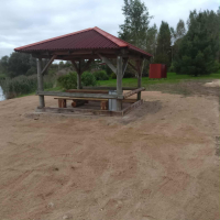 IG "Upmalieši" īsteno projektu “Atpūtas vietas "Peldvieta" atjaunošana un labiekārtošana”