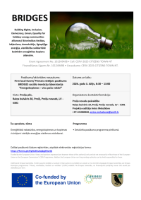 Sociālo inovāciju laboratorija “Energokopienas – visu pašu rokās!”