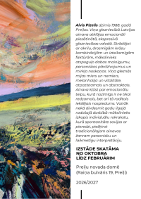 Mākslinieka Aivja Pīzeļa gleznu izstāde