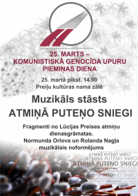 Komunistiskā genocīda upuru piemiņas dienas norises Preiļos