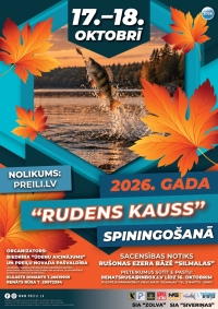 2026. gada "Rudens kauss" spiningošanā