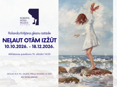 Rolanda Krišjāna gleznu izstāde "Neļaut otām izžūt”