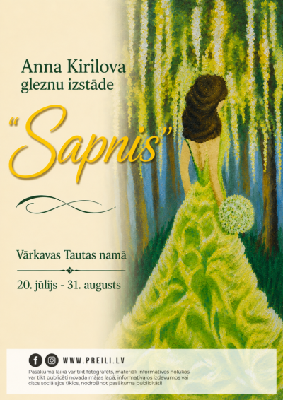 Gleznu izstādes "Sapnis" atklāšana