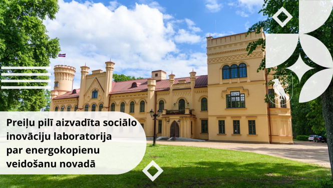 Preiļu pilī aizvadīta sociālo inovāciju laboratorija par energokopienu veidošanu novadā