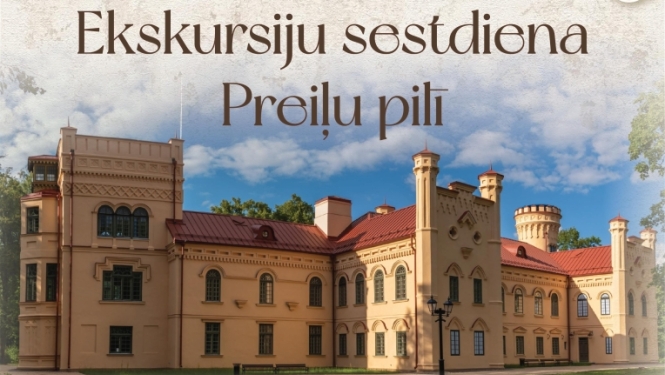 Ekskursiju sestdiena Preiļu pilī